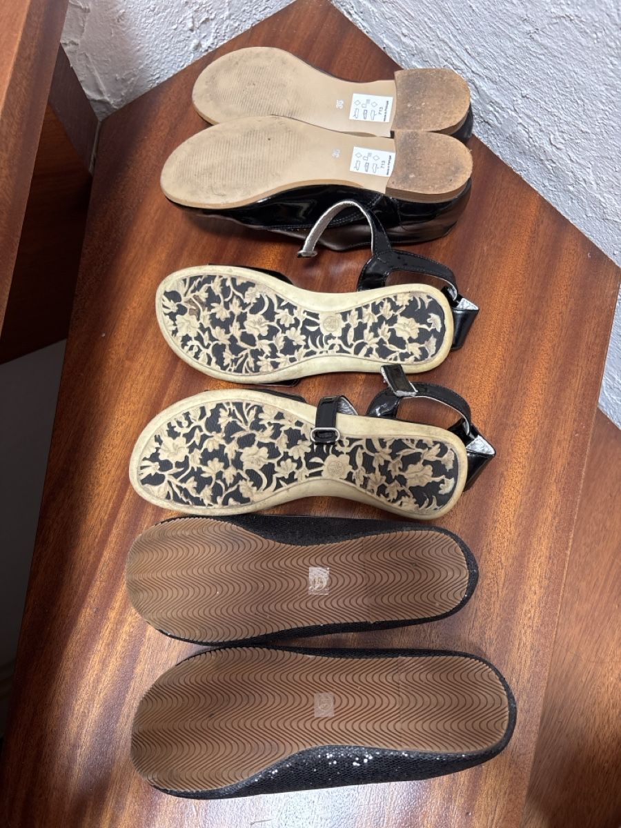 Scarpe per ragazze: Schuh-Set Mädchen 3 Paar schwarz 34 – Nuovo (secondo la descrizione) da Birmensdorf ZH venduto da tan_nk9m 6