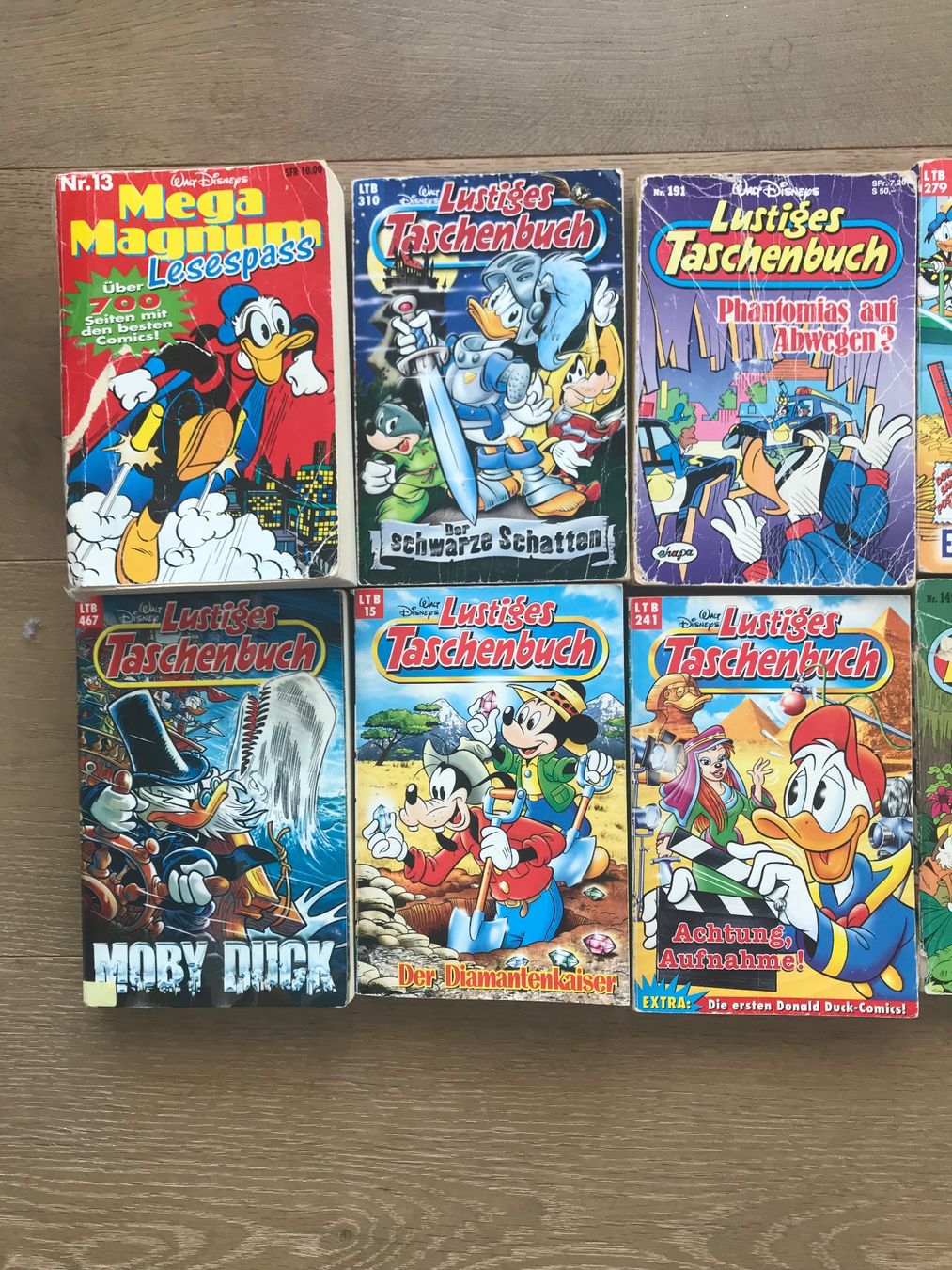 Fumetti: LTB Lustige Taschenbücher 10 Bücher – Usato da Affoltern am Albis venduto da variablend 2