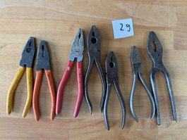Werkzeug Zange Set 6 Stk. gebraucht