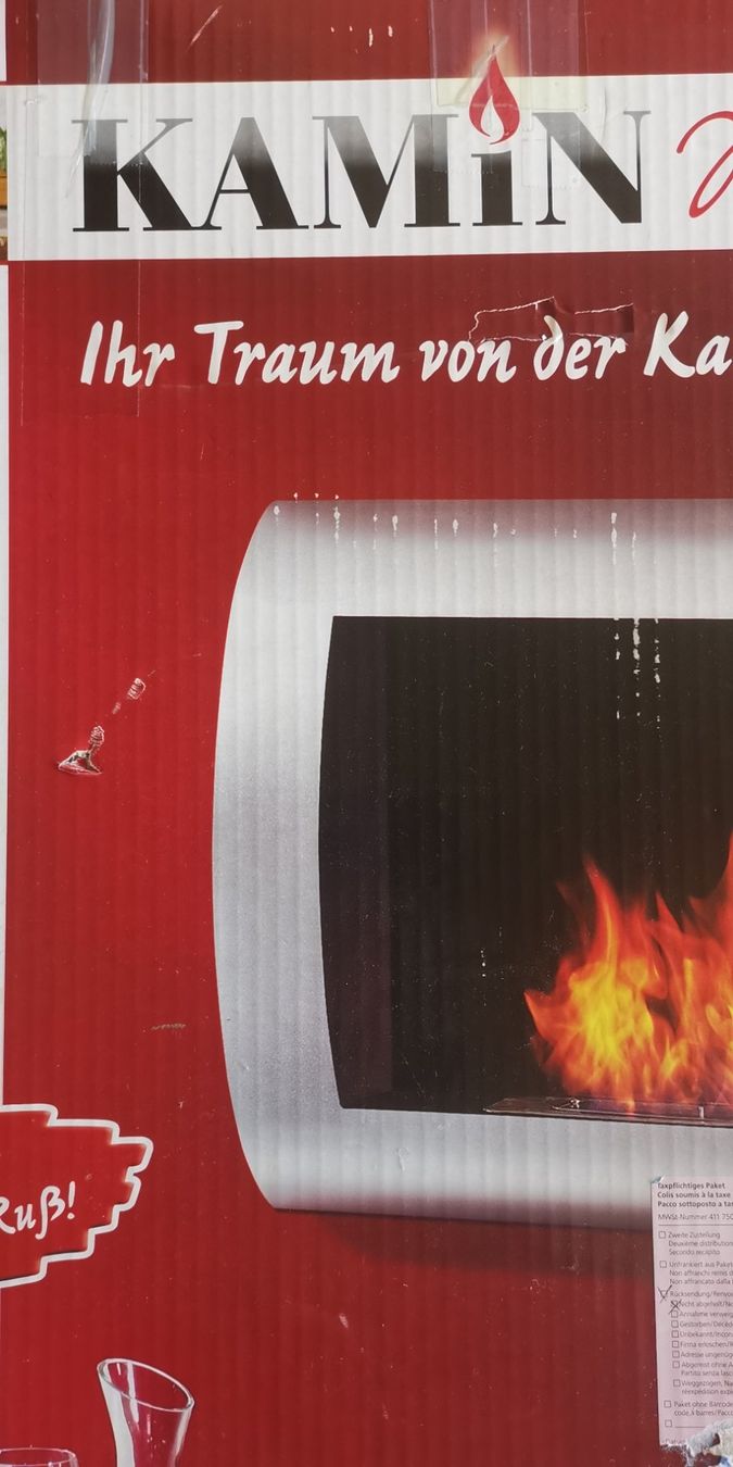 Cheminée: Wandkamin für Bio-Ethanol – Neuf avec emballage d'origine à Hausen AG par inf_c5y7