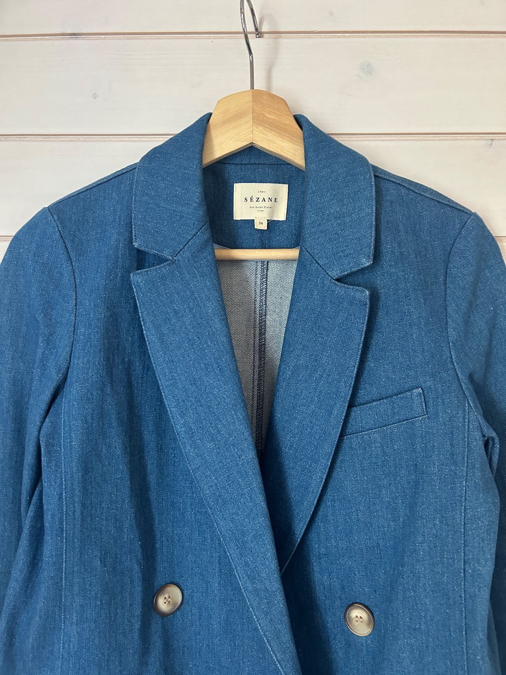 Sezane Giacche: Sézane Denim Blazer - Gr. 34 – Usato da Illnau venduto da Monkky 6
