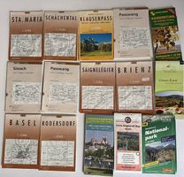 16 Wanderkarten Schweiz & Region Basel  Swisstopo, Hallwag