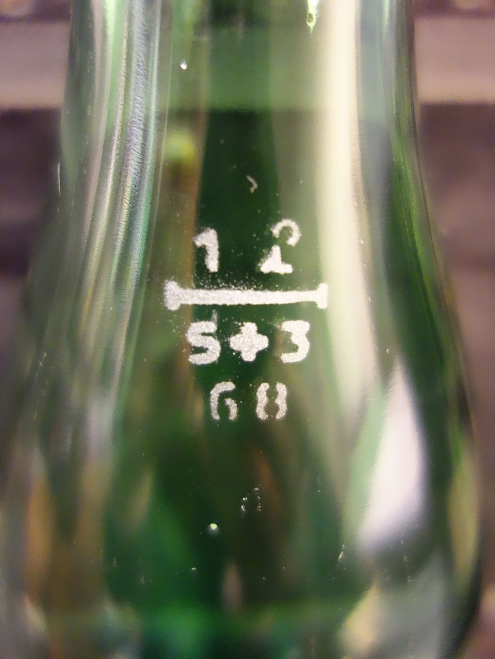 Bicchieri, Caraffe & Bottiglie: Flasche Bügelverschluss 1968 SIEGWART – Usato da Kerzers venduto da Flaschenposten 7