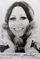 Karin Hübner (1936-2006) Schauspielerin - sign. Foto