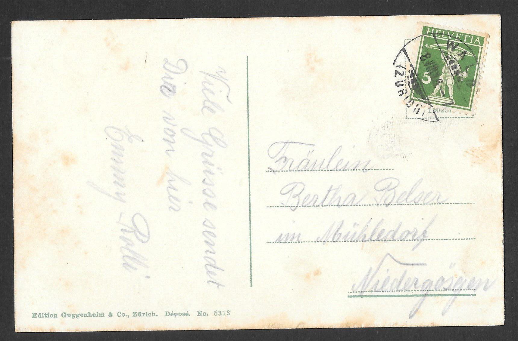 Cartoline postali: Wald Bürgerasyl – Usato da Olten venduto da clotaldi 1