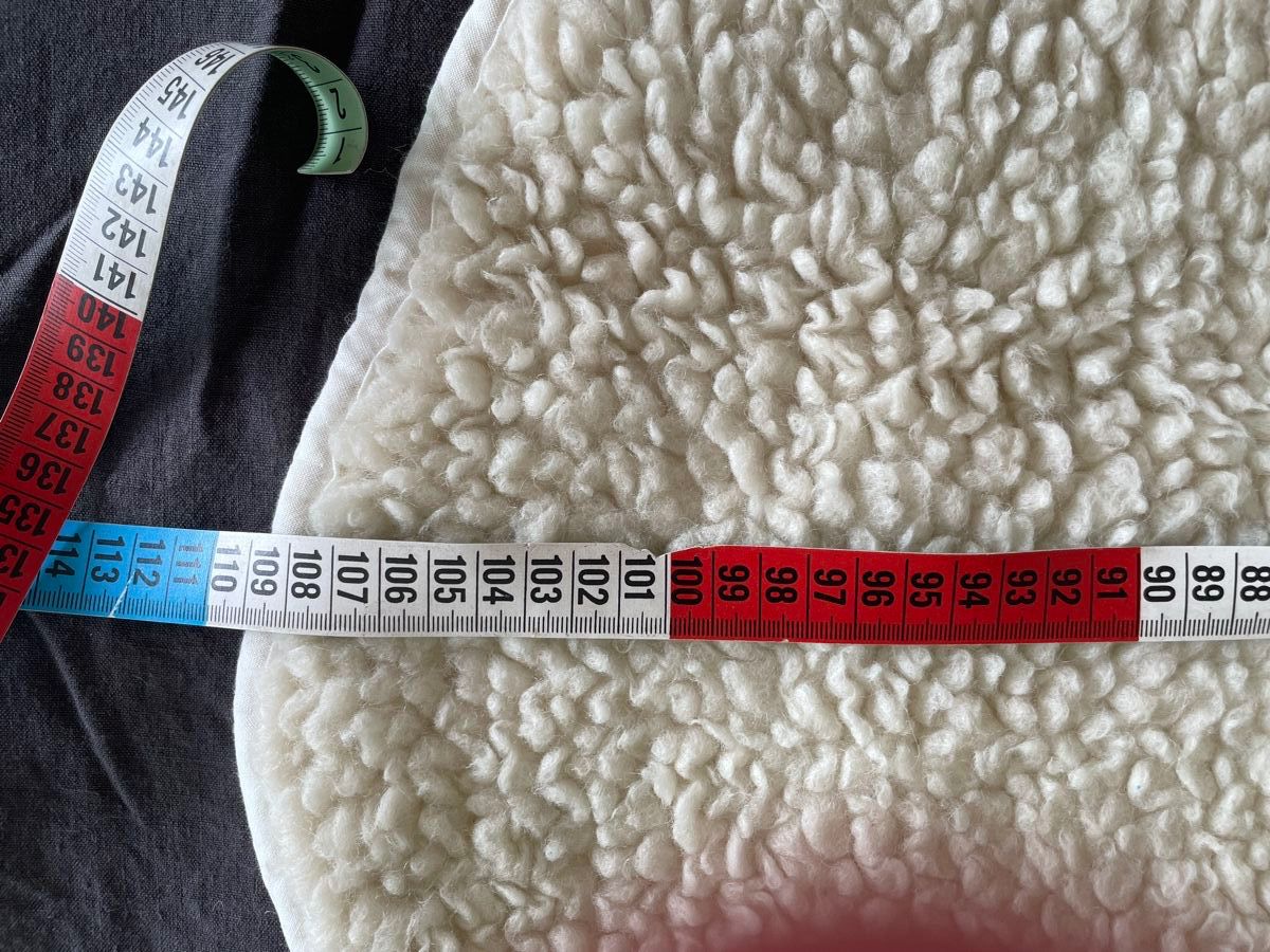 Coperte: Runde, wollweisse Wolldecke – Usato da Zürich venduto da Punkt... 2