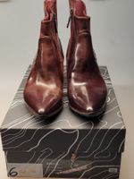 Damen Stiefeletten Grösse 36 bordeau echt Leder