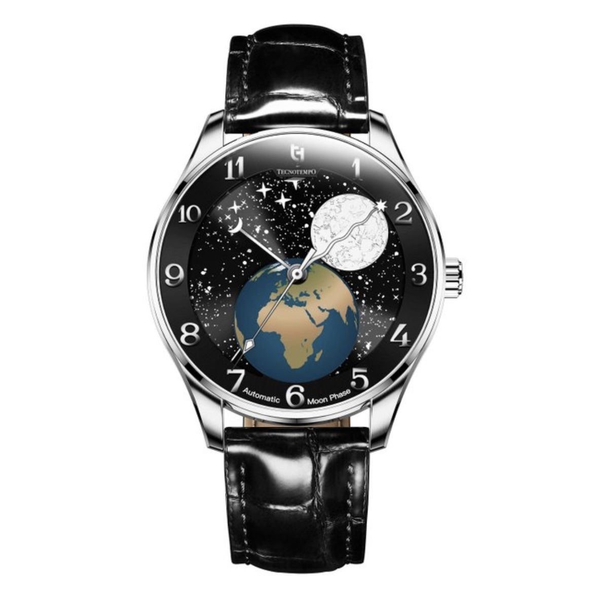 Orologi: Watch Tecnotempo - Automatic "Eclipse" Moon Phase – Nuovo e nell'imballaggio originale da Winterthur venduto da ArteRoma 4