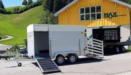 NEU Alu Viehanhänger / Viehwagen 6.7m2 3500kg