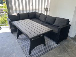 Rattan Balkon- / Gartenmöbel