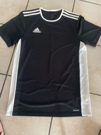Damen Adidas T-Shirt Schwarz Grösse M Neu
