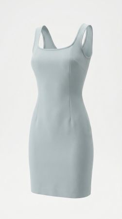 UNGARO Robe d'été bleu pastel- Taille 38 - Élégante, fraîche
