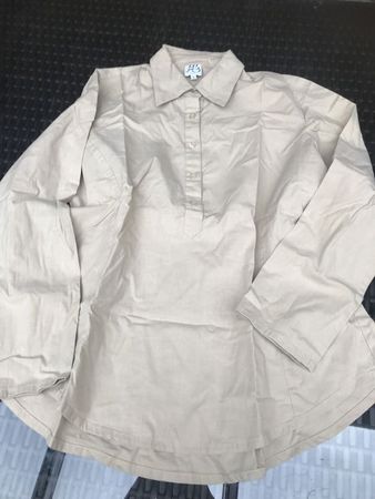 Damen Sweatshirt 98 % Baumwolle beige M