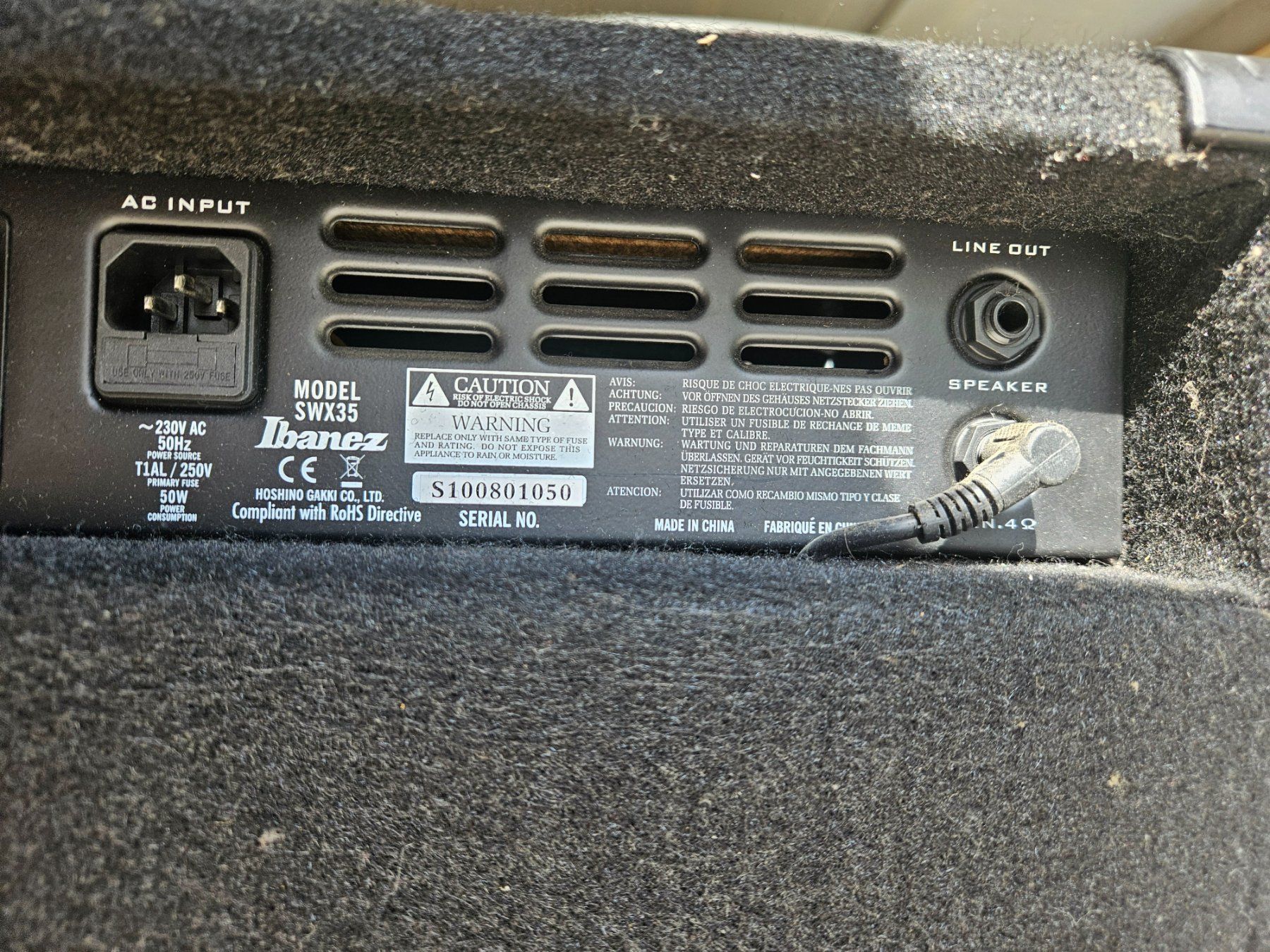 Ibanez Amplificateurs: IBANEZ Bassamp – D'occasion à Bülach par frodo69 2
