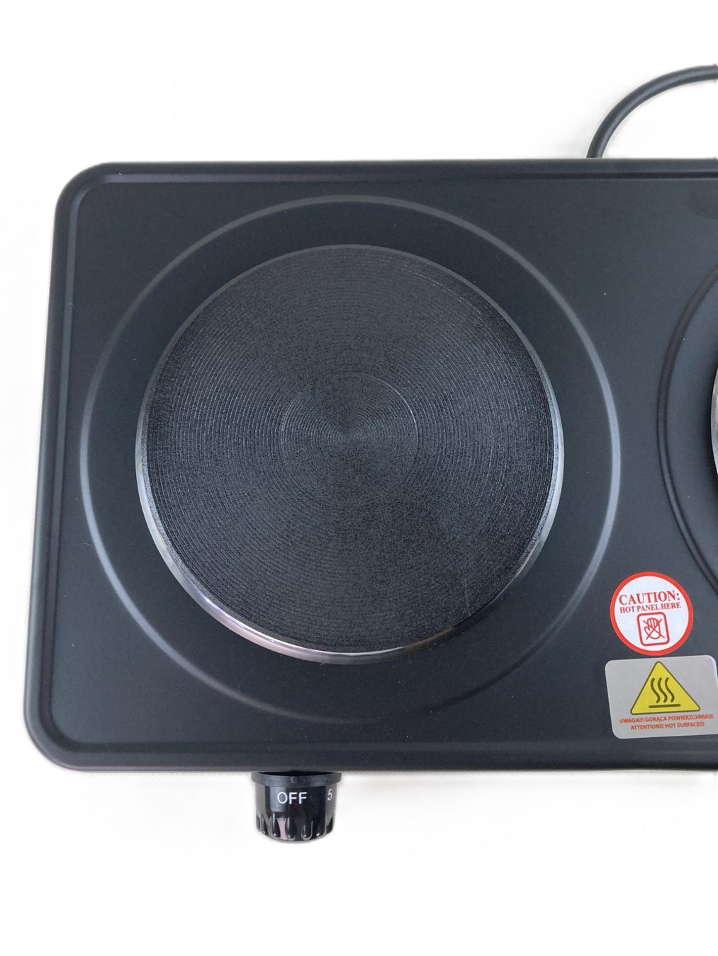 Herde: MESKO | Kochplatte | MS 6509 | Schwarz | ca 2000W – Neu (gemäss Beschreibung) aus Wittenbach von Restwert_St-Gallen 1