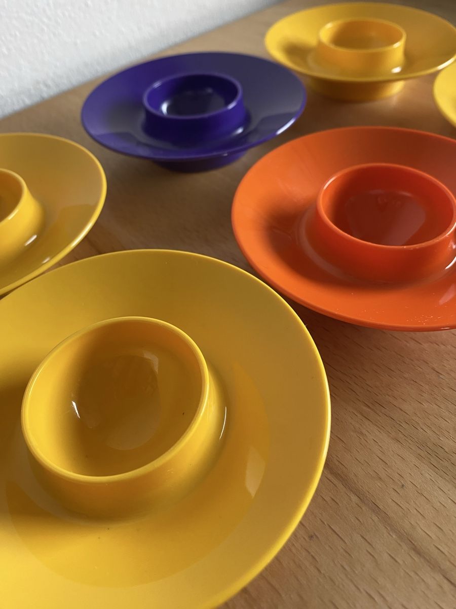 Sonstiges Geschirr: 6 Eierbecher Vintage 70 Jahre Holland – Gebraucht aus Schwarzenburg von Michellu 2
