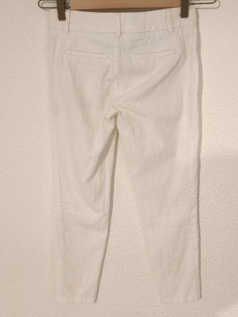 Sommer-Look: Weisse Hose Sfera Casual, Gr. 36, Top!