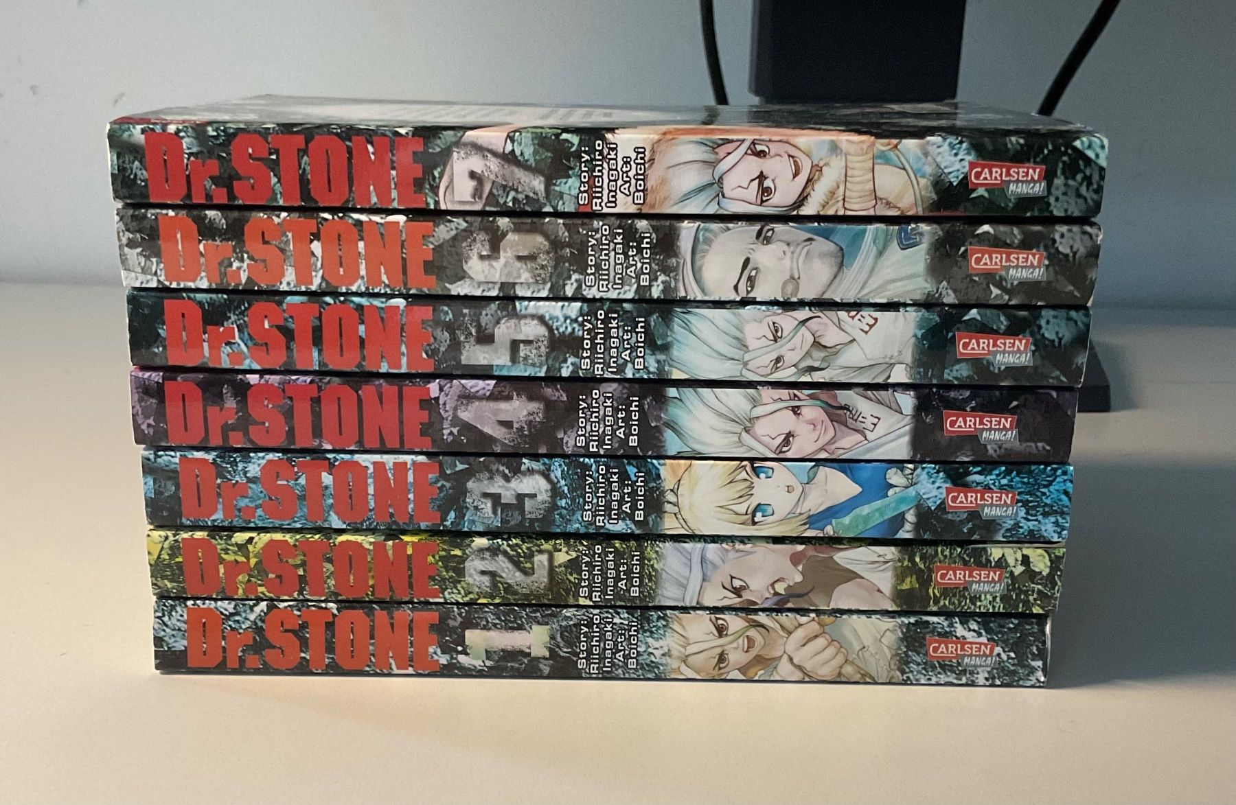 Comics: Dr. Stone Bänder 1-7 – Gebraucht aus Bonstetten von rol_zk5s 2