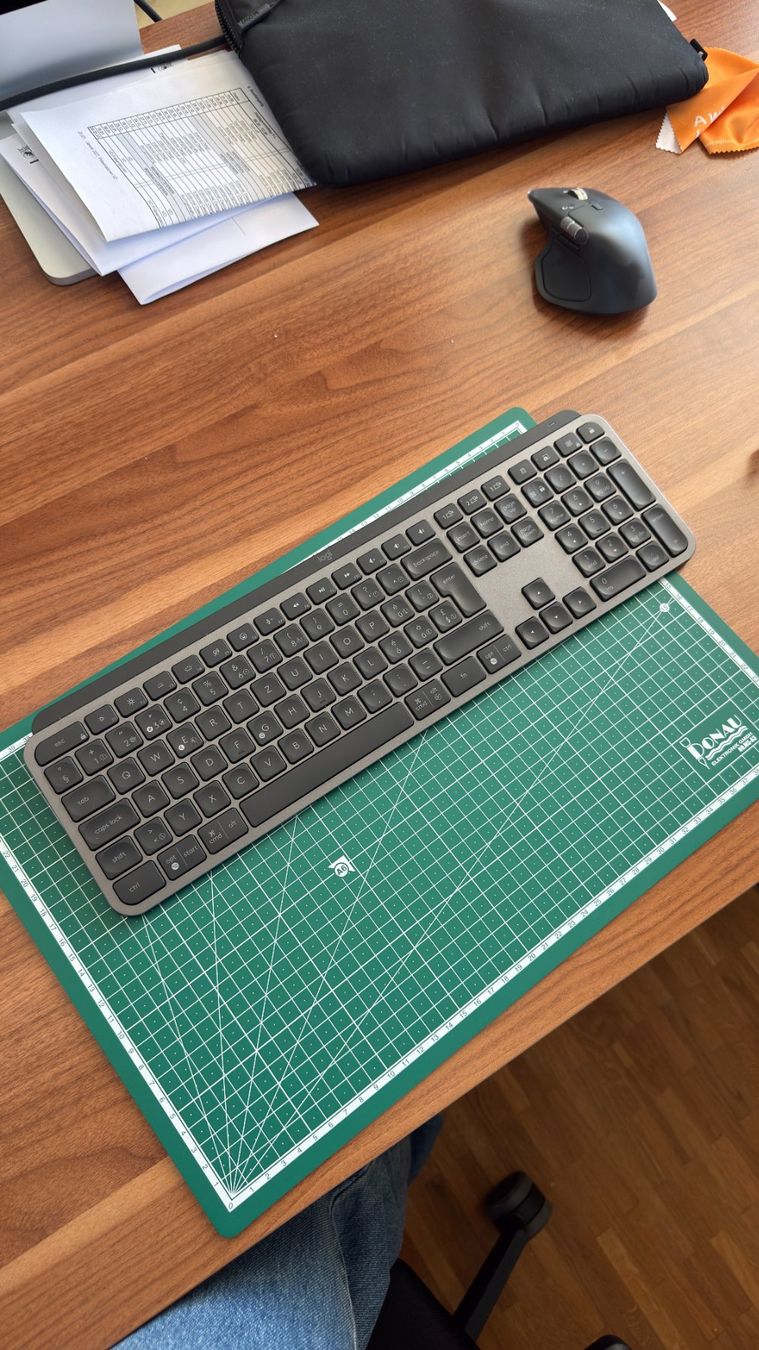 Logitech Tastiere: Logitech MX Keys Tastatur – Usato da Bern venduto da 1unzefeinsilber