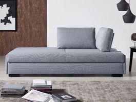 Schlafsofa Liegefläche 180 x 200 cm / blaugrau