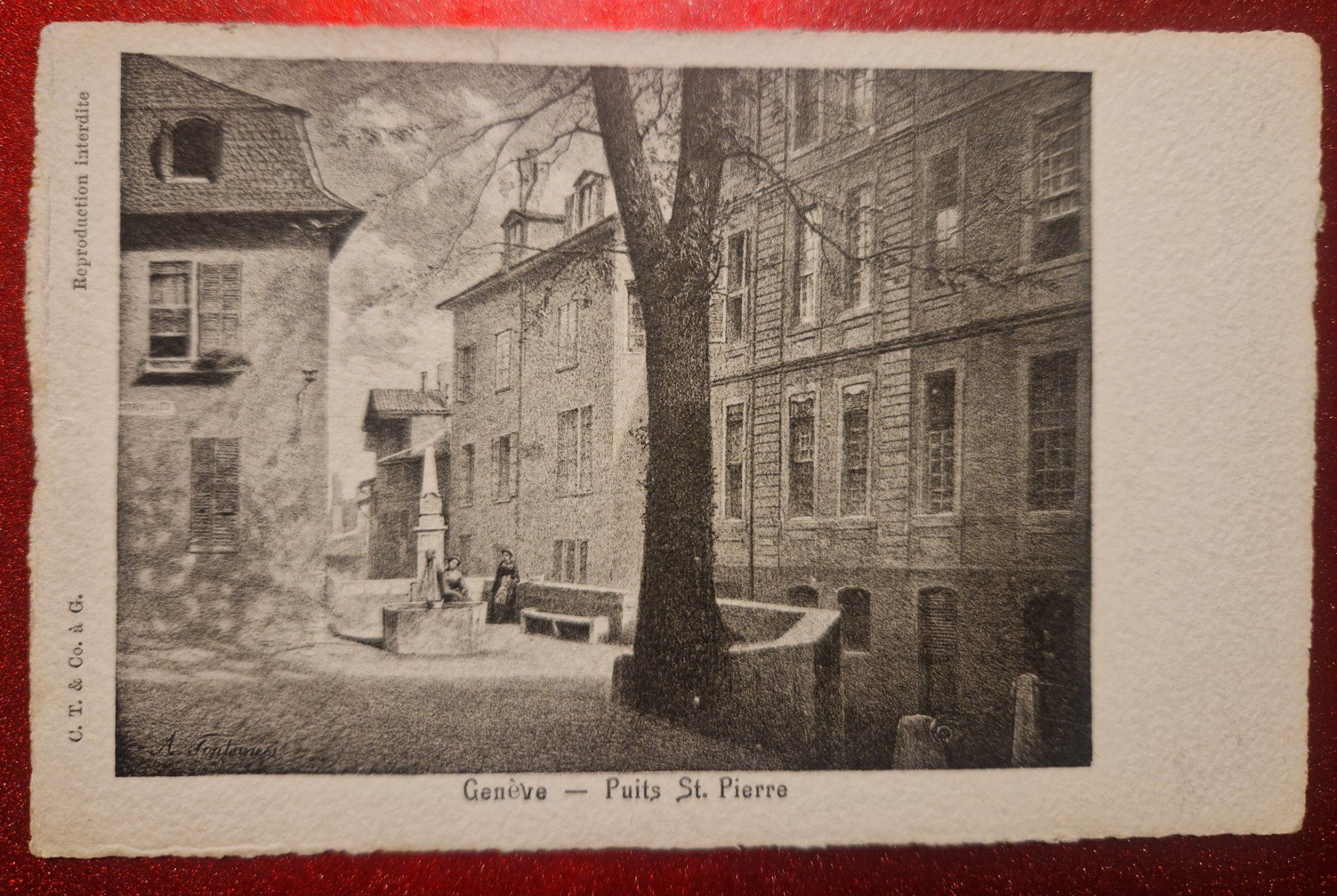 Cartoline postali: Genève - Puits St. Pierre rar – Nuovo (secondo la descrizione) da Melchnau venduto da Arthurius