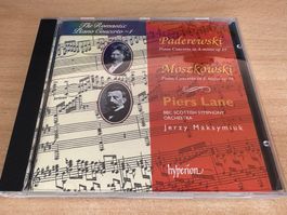 I5 Paderewski Moszkowski Piano A Minor Op 17 / E Major Op 59
