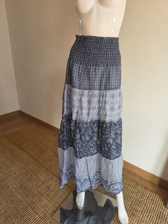 Gonna lunga H&M L.O.G.G. patchwork EUR 36 usata