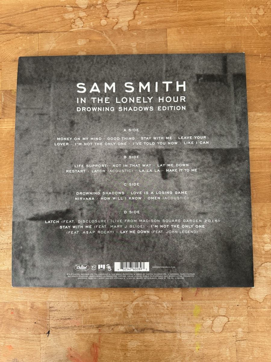 Dischi in vinile: Sam Smith - In the lonely hour - Drowning shadows edition – Usato da Zollikon venduto da bailey_i 1