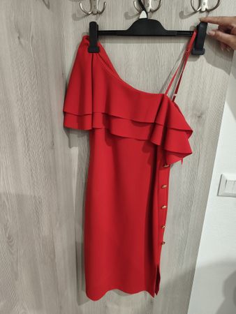 Rotes Cocktailkleid 