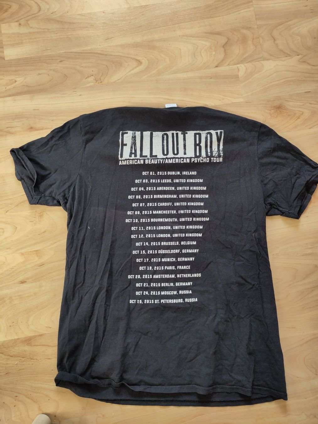 T-Shirts: Fall Out Boy Merch Tshirt Größe L Konzert Tour ABAP 2015 – Gebraucht aus Kreuzlingen von lenkes_Mediathek 4