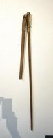 Dreschflegel antik Holz 
