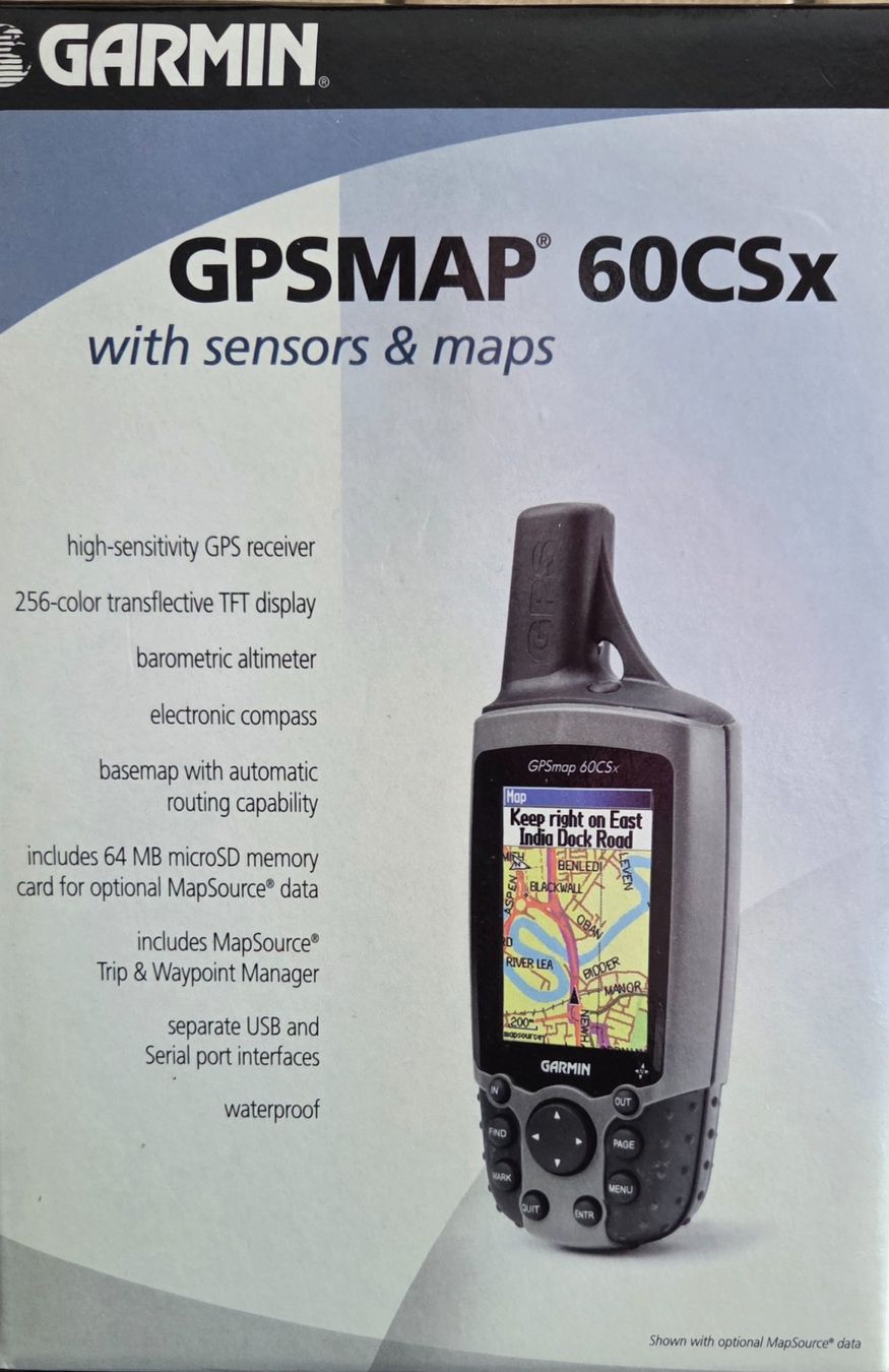 Garmin GPS & Messgeräte: GPSMAP 60CSx Navigationsgerät GARMIN – Neu und originalverpackt aus Bonaduz von Topfirst