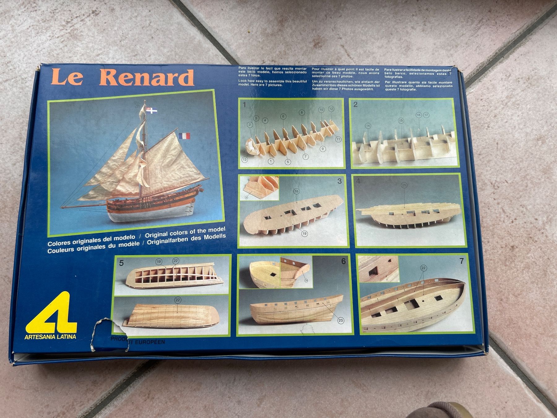 Kit di modellismo & Modellini statici: Modèle de bateau à finir de construire – Usato da Oberlunkhofen venduto da Tere5 3