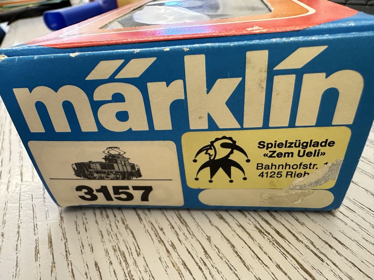 Märklin Modellini di ferrovie: Märklin 3157 DB BR 160 – Usato da Lupsingen venduto da New-Haven 8