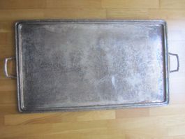 Sehr grosses Vintage Serviertablett