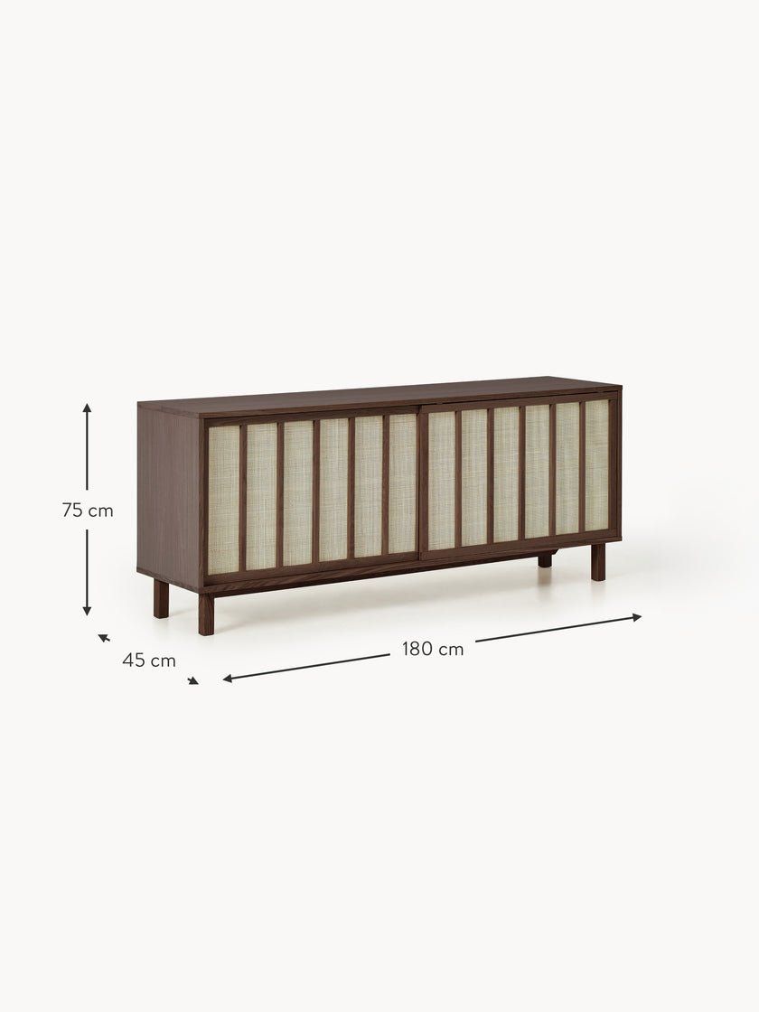Westwing Cassettiere: Sideboard Echo mit Rattan-Fronten Westwing CHF 1349-50% – Nuovo (secondo la descrizione) da Otelfingen venduto da Yvonne_Outlet 9