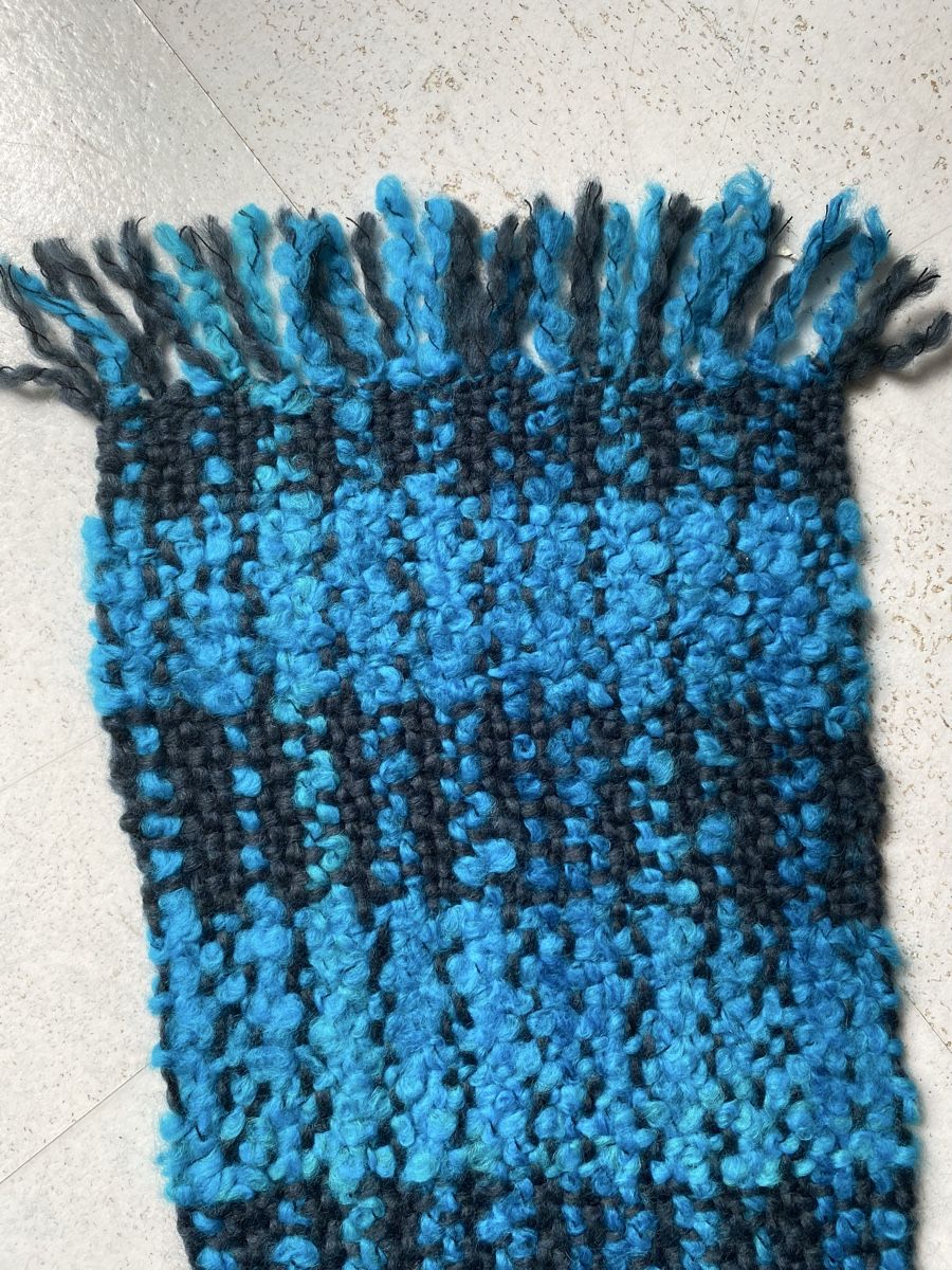 Foulard & Sciarpe: Schal - Handgewoben - Türkis – Nuovo e nell'imballaggio originale da wichtrach venduto da Tvenus