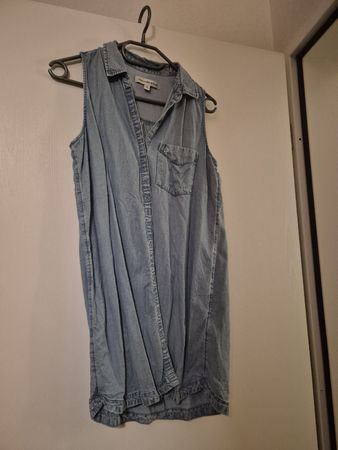 Jeanskleid ärmellos blau Grösse S Abercrombie and fitch