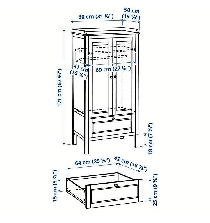 Ikea Armadi: Ikea Kleiderschrank – Usato da Glattfelden venduto da jul_w6p9 1