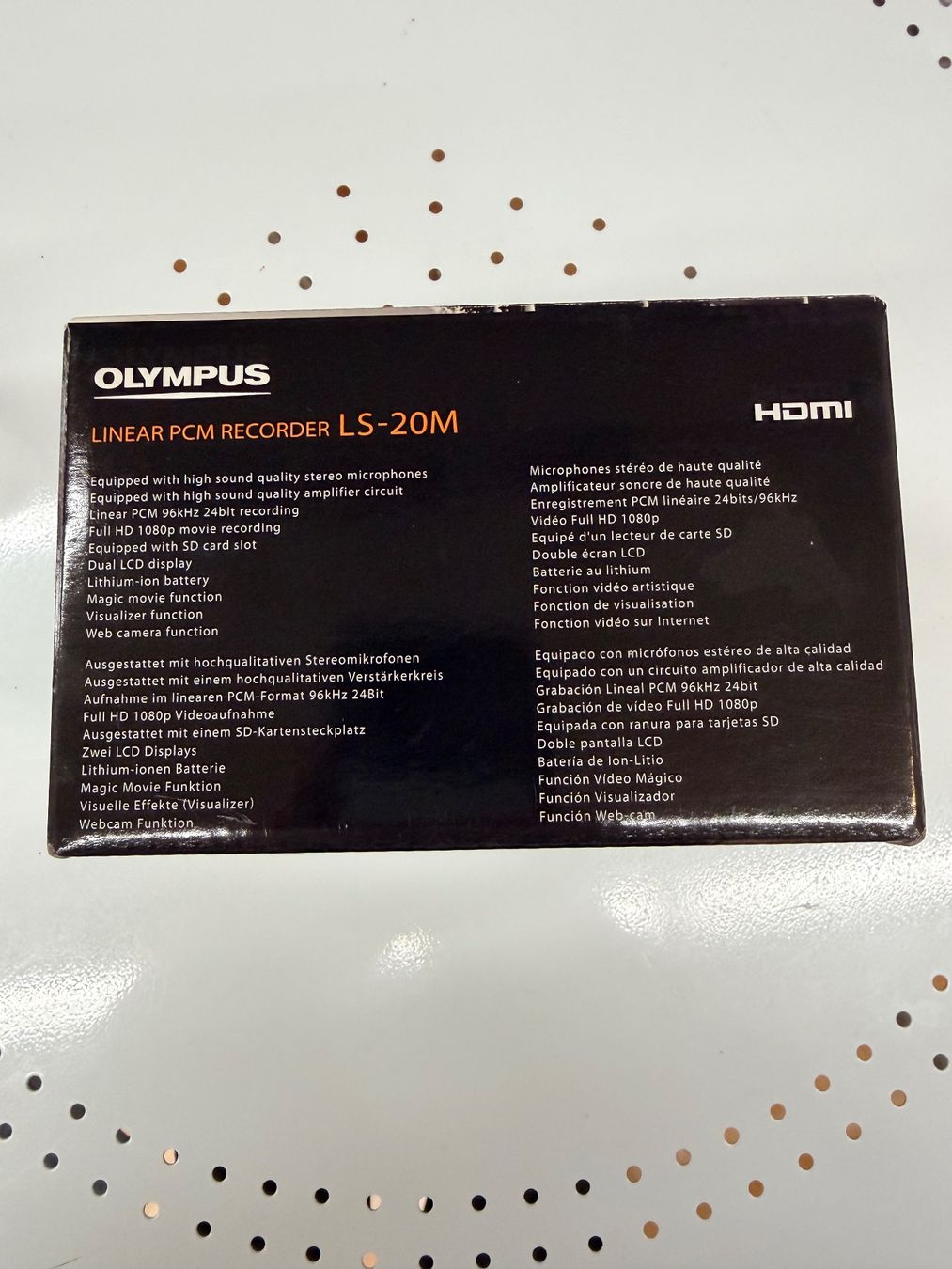Olympus Aufnahmegeräte: Olympus LS-20M Linear PCM Recorder, Full HD – Neu und originalverpackt aus Oensingen von moe_ck67 1