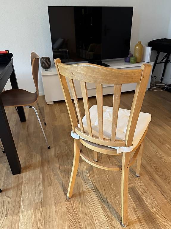 Ikea Sedie: 4 Ikea Küchenstühle mit Polster – Usato da Zürich venduto da mat_2tn5 2