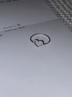 CHRIST Herz Ring Weissgold 9K mit Diamanten