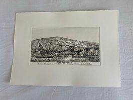 RORSCHACHER HAFEN KUPFERSTICH VON W. BADER