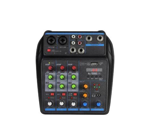 Console di mixaggio: 4-kanal Mini Audio Mixer – Nuovo e nell'imballaggio originale da Liestal venduto da OMAROSHOP 1