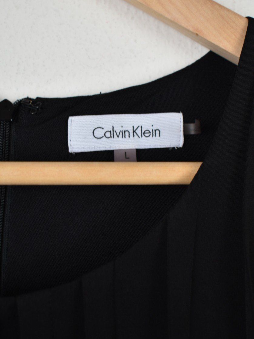 Calvin Klein Vestiti: Calvin Klein Kleid Gr.L, schwarz – Nuovo (secondo la descrizione) da Nürensdorf venduto da 2ND_STORY 4