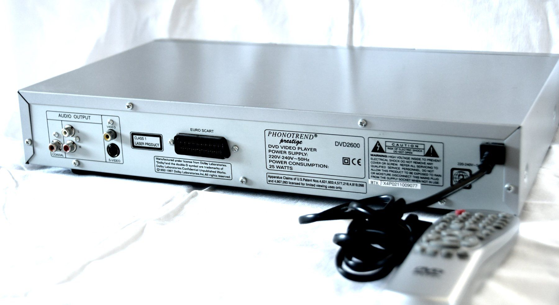 Tutti i DVDs: DVD - Player "Phonotrend" – Usato da Lohn-Ammannsegg venduto da Keyflower 6
