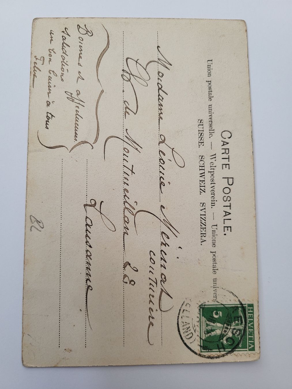 Cartoline postali: Ansichtskarte Aesch Basel Kirche gelaufen guter Zustand Rmu – Usato da nunningen venduto da mic_88k2 1