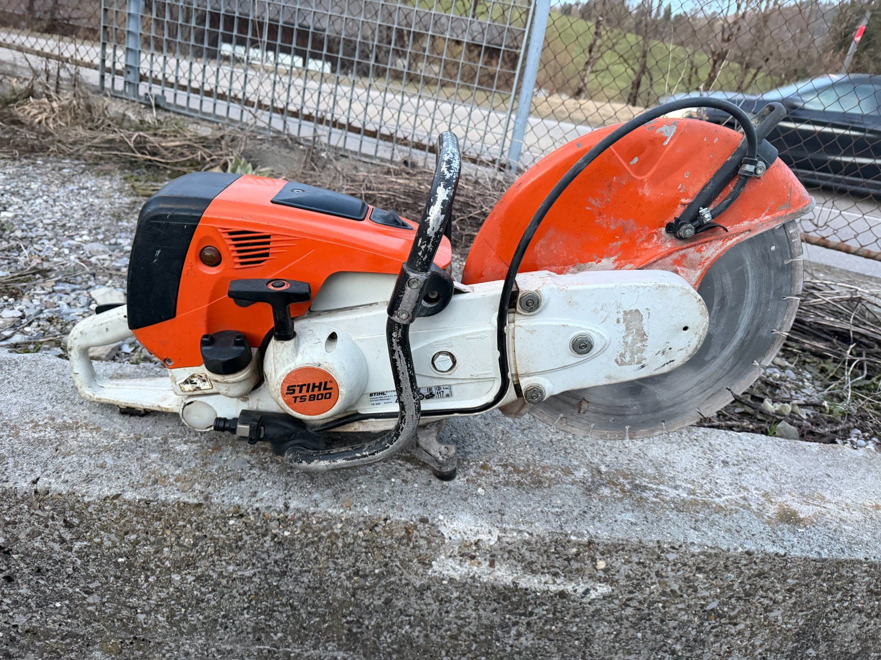 Stihl Tutte le macchine: Trennjäger Stihl TS 800 – Usato da Uznach venduto da Kastro1987 3