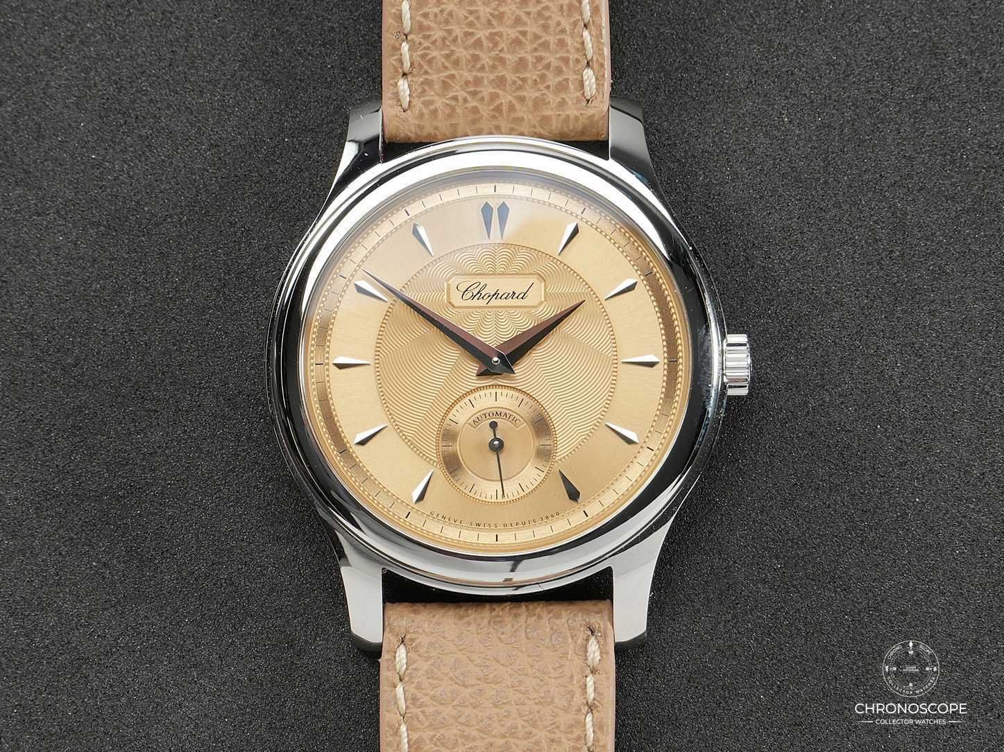 Chopard Orologi: Chopard L.U.C 1860 for Revolution with solid gold dial, LE – Nuovo e nell'imballaggio originale da Luzern venduto da ChronoScope6004