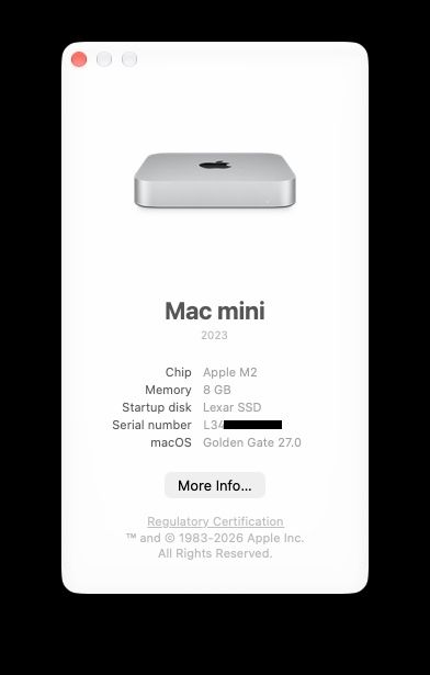 Apple PCs: Mac mini M2 2023 – Gebraucht aus Fribourg von Mcdan 1